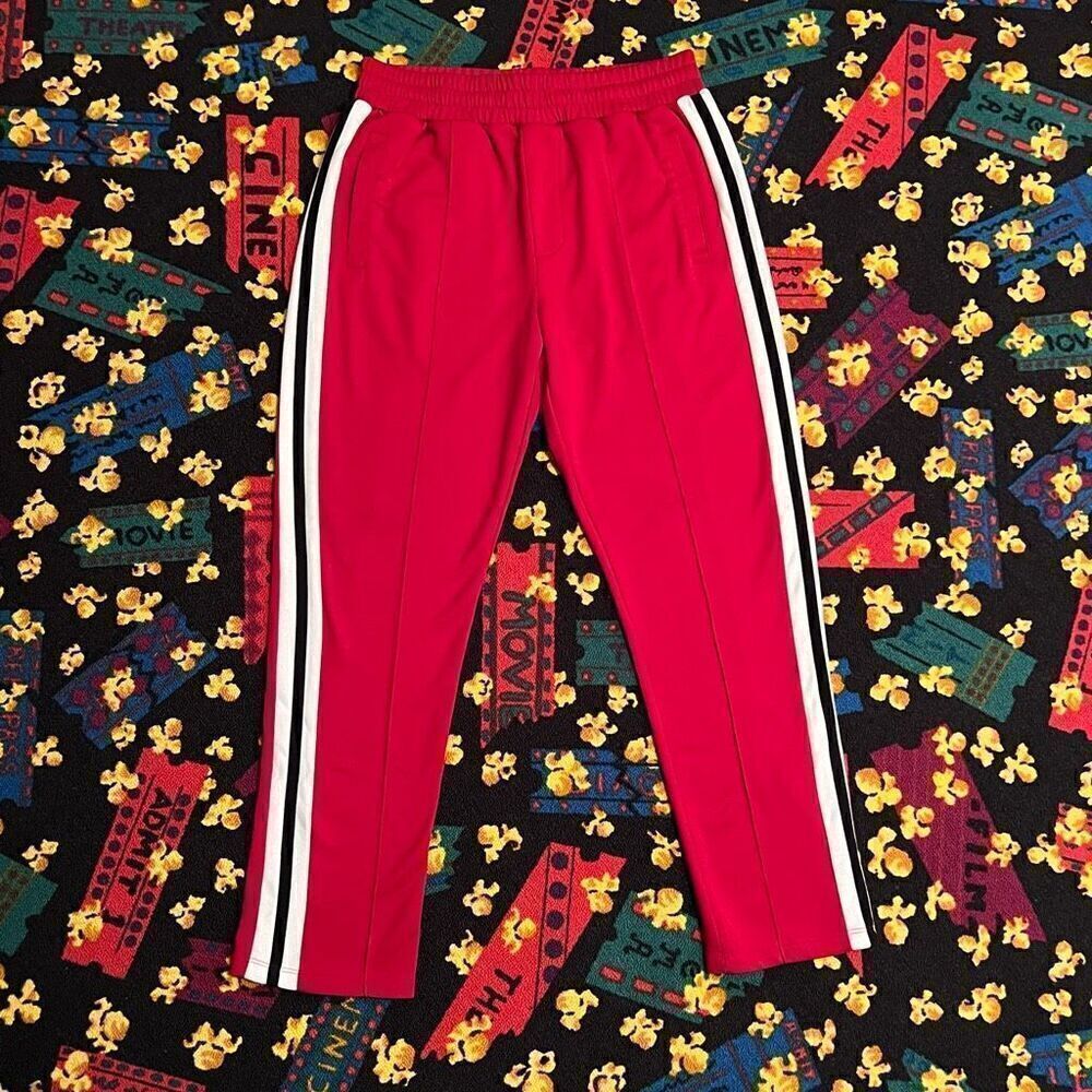 Mens FOREVER 21 Side Striped Track Pant Sweatpants / Size L